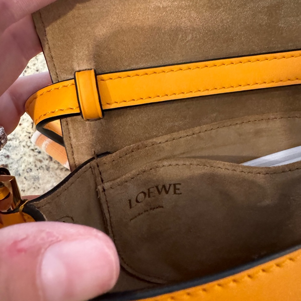 Loewe Bright Yellow Crossbody Bag - Picture 2 of 7